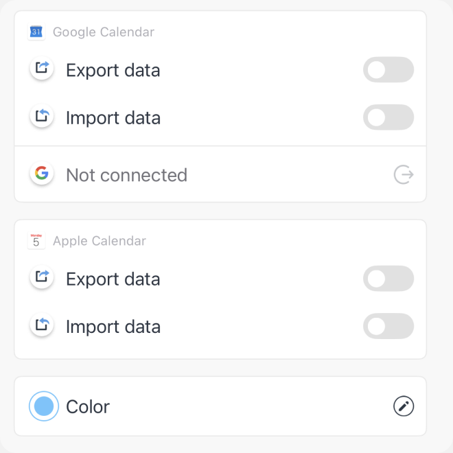 Calendar Sync feature icon