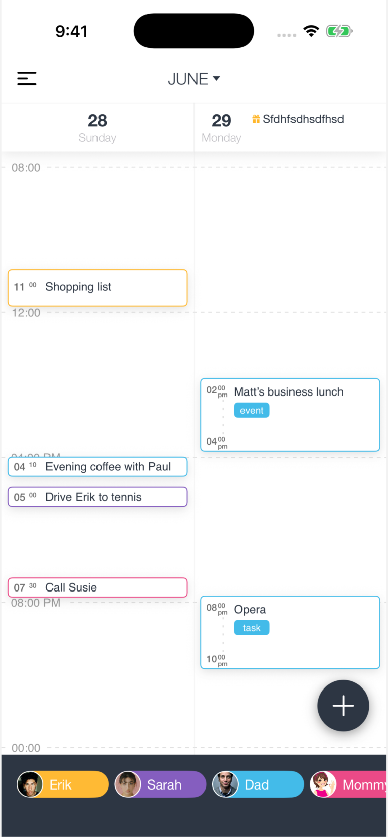 Shareday app screenshot 1