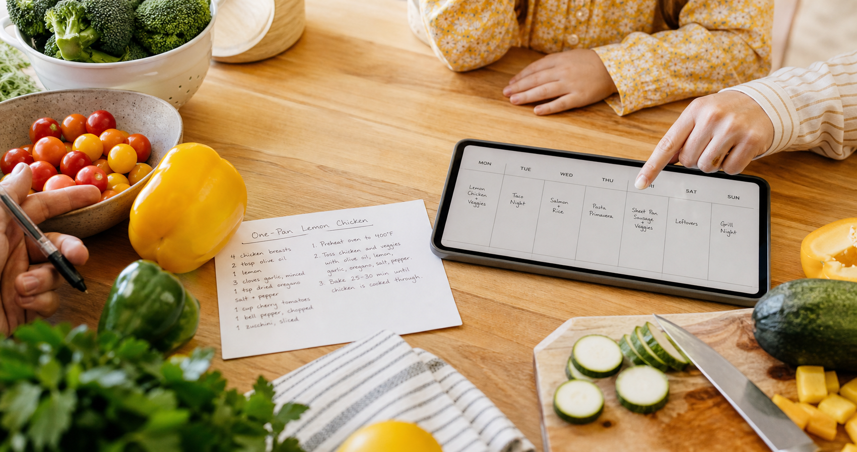 From Recipe to Calendar: Build a Family Meal Plan With a Shopping List