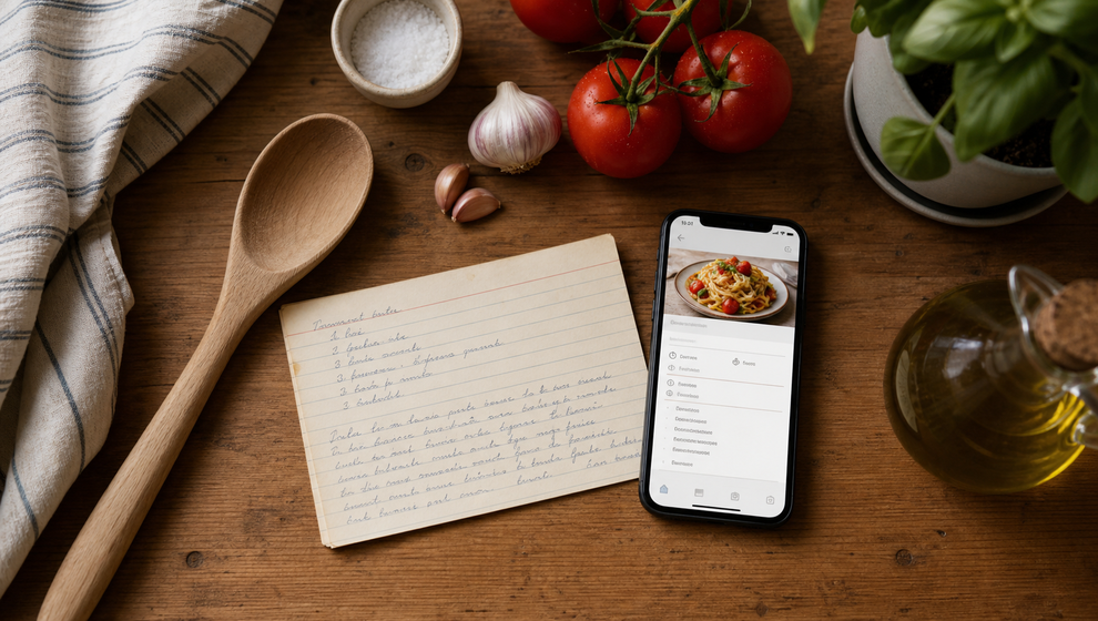A Shared Family Recipe Catalog: Keep Favorite Recipes Searchable Before It’s Time to Plan Dinner