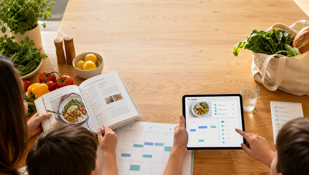 How to turn meal-planning advice into one shared family dinner plan