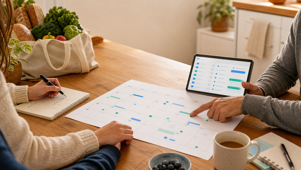 How to turn a busy family month into one shared calendar plan