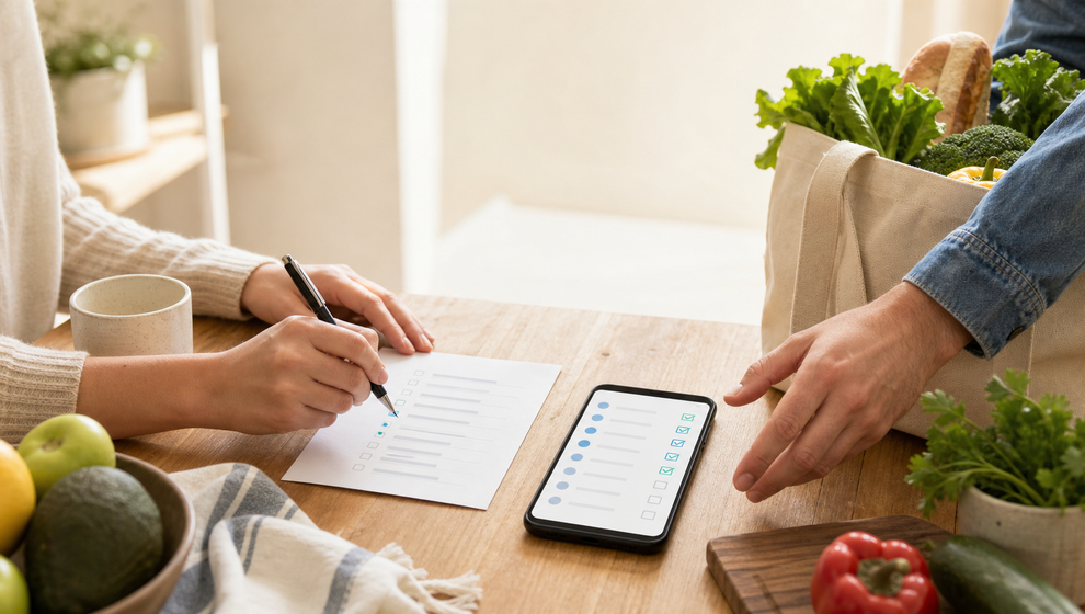 Is your family shopping list clear enough for someone else to use?