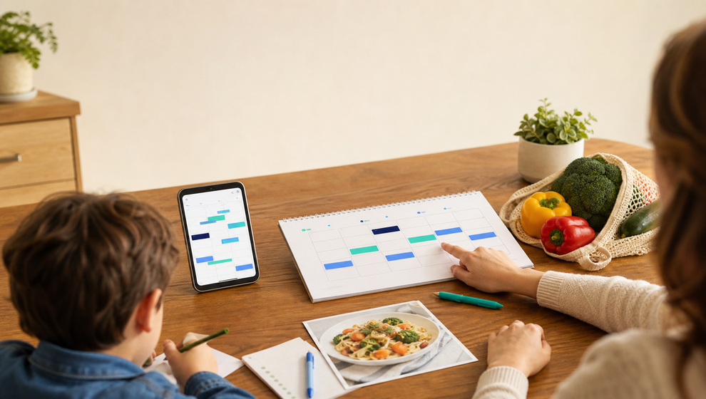 How Shareday Events Put Family Plans, Assignments, and Meals on One Calendar