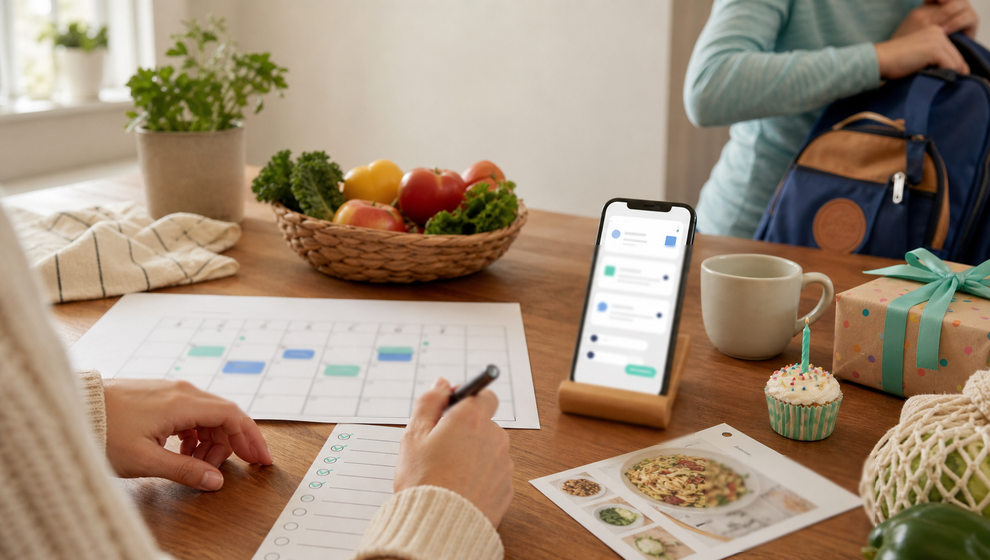 Keep family plans visible with Shareday notifications and feedback loops